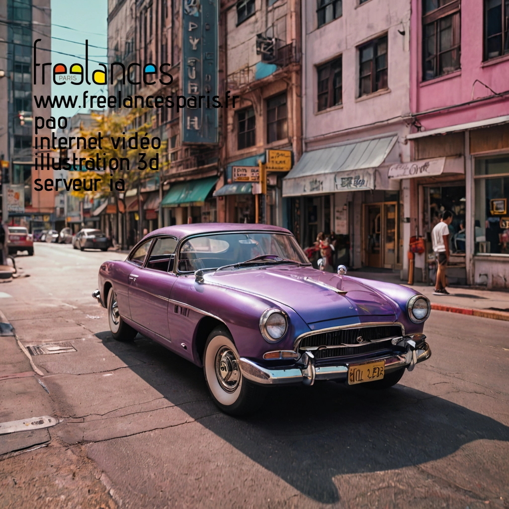 Pao mise en page internet vidéo illustration 3d serveur IA générative AI freelance paris studio de création magazines bhww4fl0